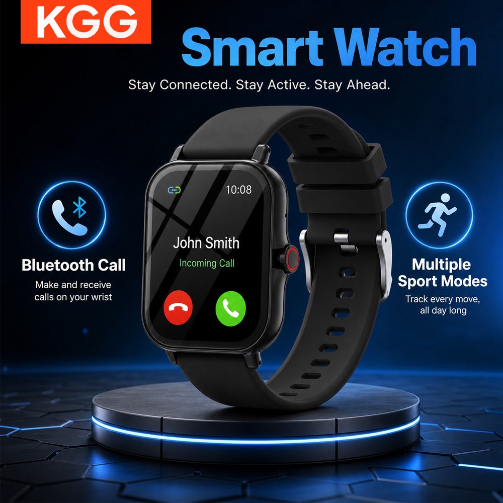 Smartwatch Watches For Girls Kids - 1.83인치 HD 화면 키즈 스마트워치 BT