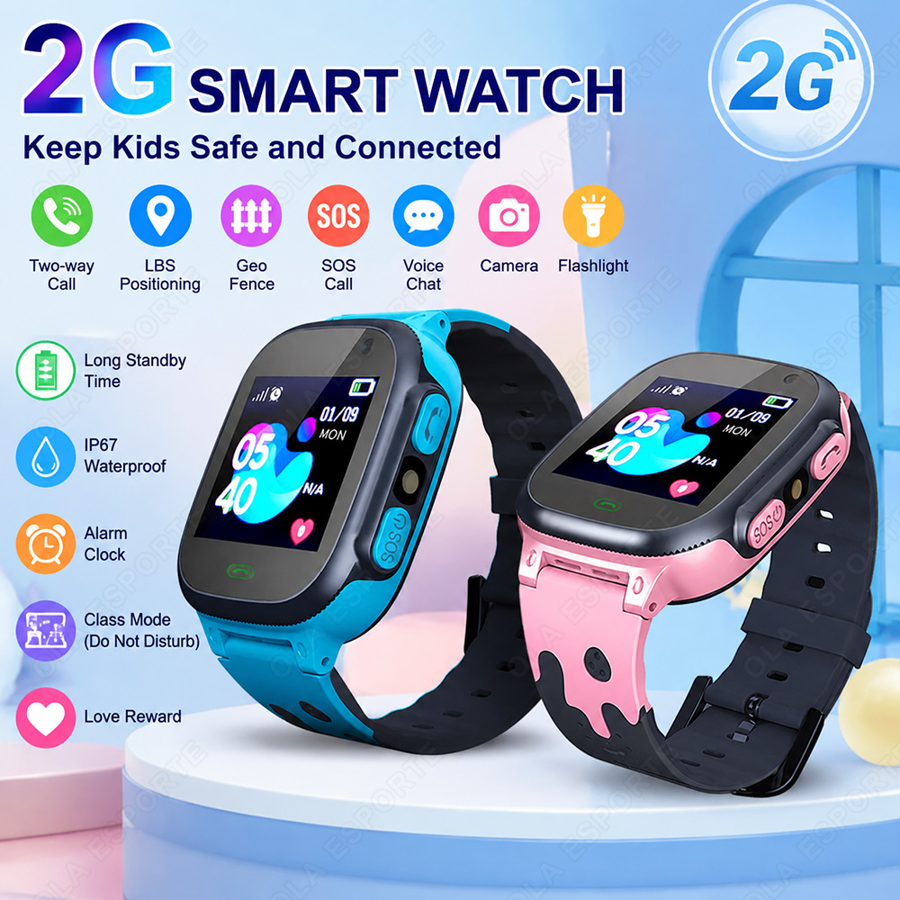 Smartwatch Watches For Girls Kids - 새로운 어린이 스마트워치 HD 터치 스크린