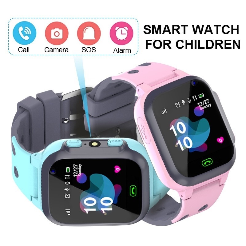 Smartwatch Digital Watches For Girls - 어린이 스마트 시계 어린이를위한 방수 Smartwatch