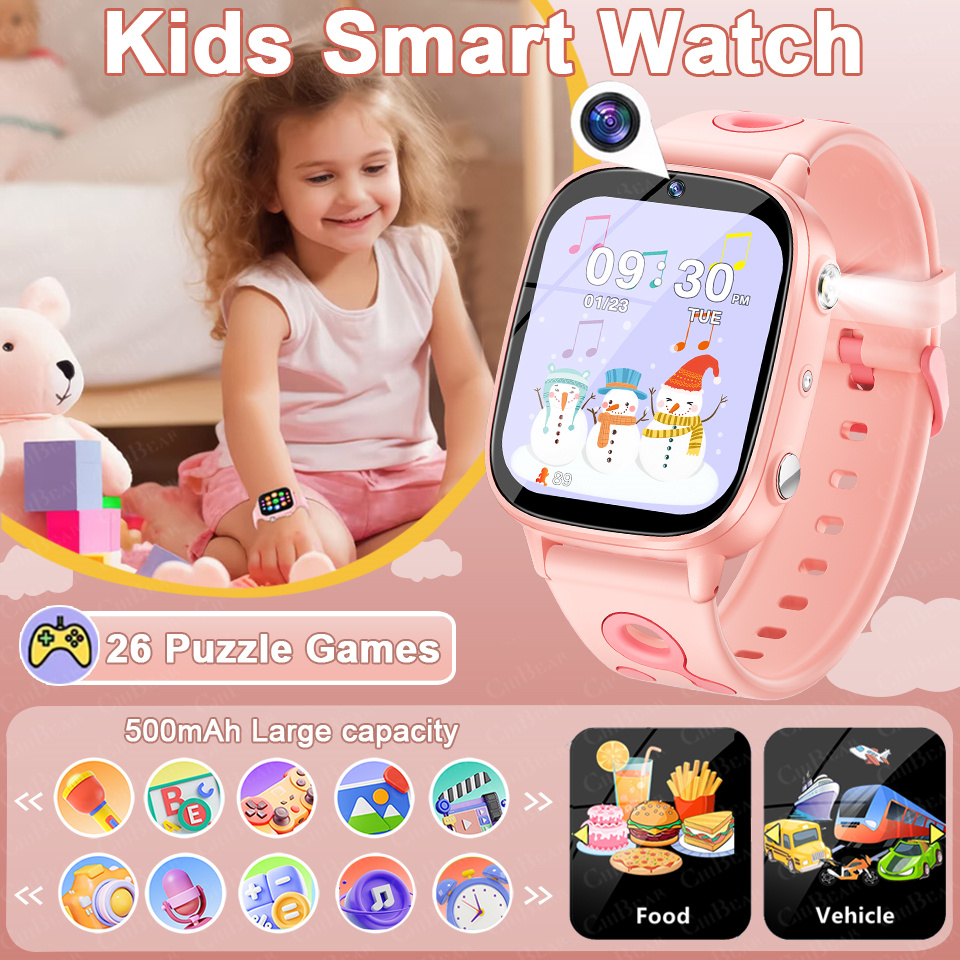 Smartwatch Watches For Girls Kids - 어린이 스마트워치 카메라 비디오 플레이어 26