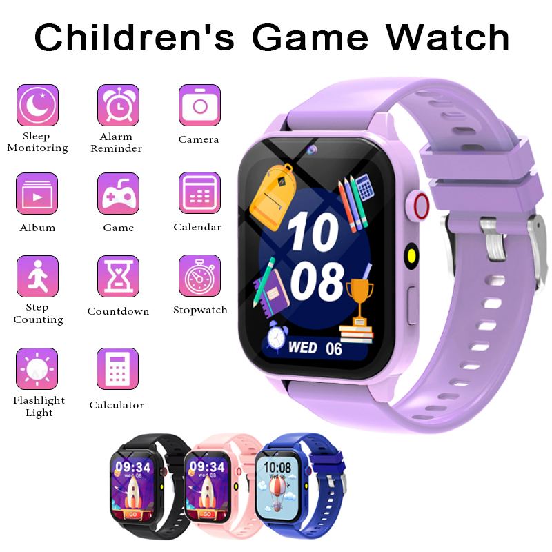 Smartwatch Watches For Girls Kids - Smartwatch 어린이 게임 시계 1.83 인치