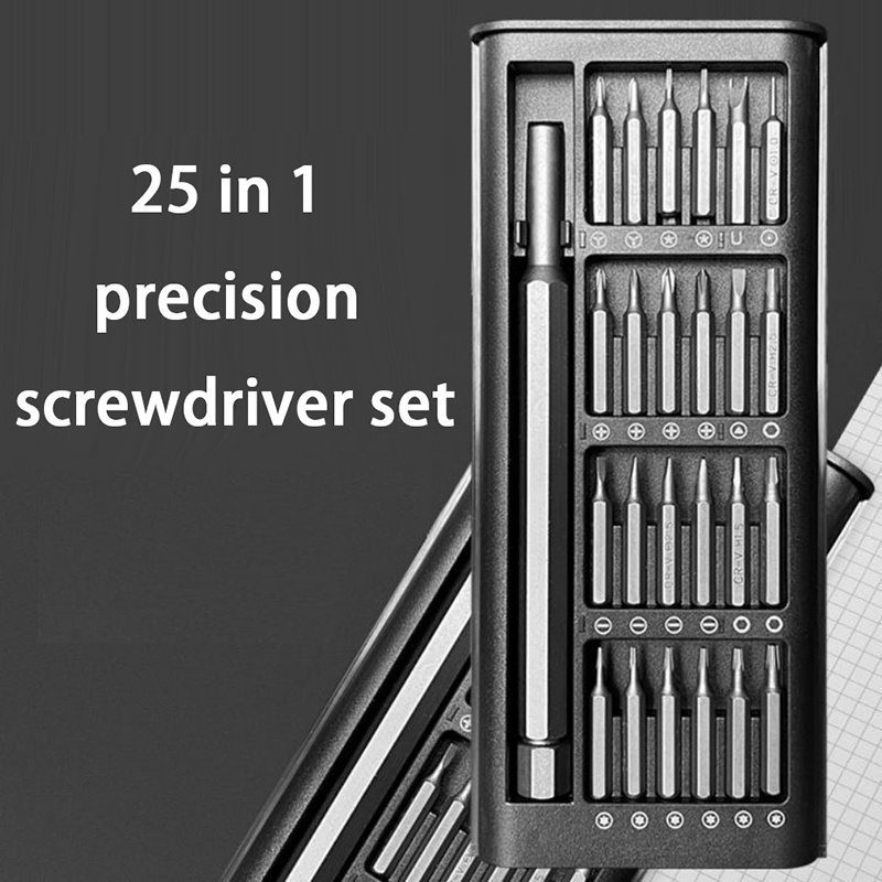 25 in 1 정밀 드라이버 세트, 자석식 스크류 드라 - Watch Tool Repair Kit 리뷰 및 가격