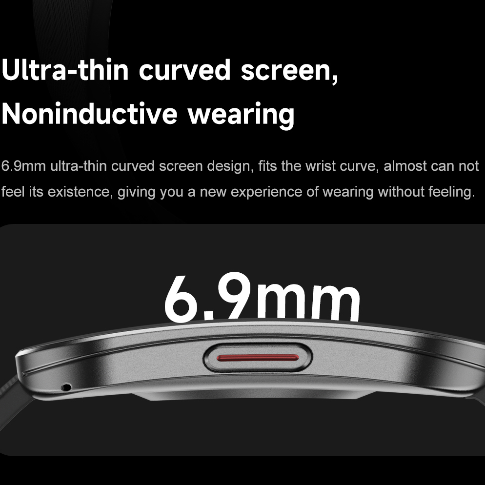 Amoled 초박형 곡선 방수 Smartwatch 여성 - Smartwatch Health Watches For Men 리뷰 및 가격
