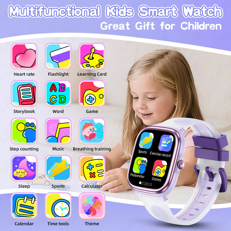 LIGE 2026 새로운 어린이 학습용 스마트워치 키즈 - Smartwatch Watches For Girls Kids 리뷰 및 가격