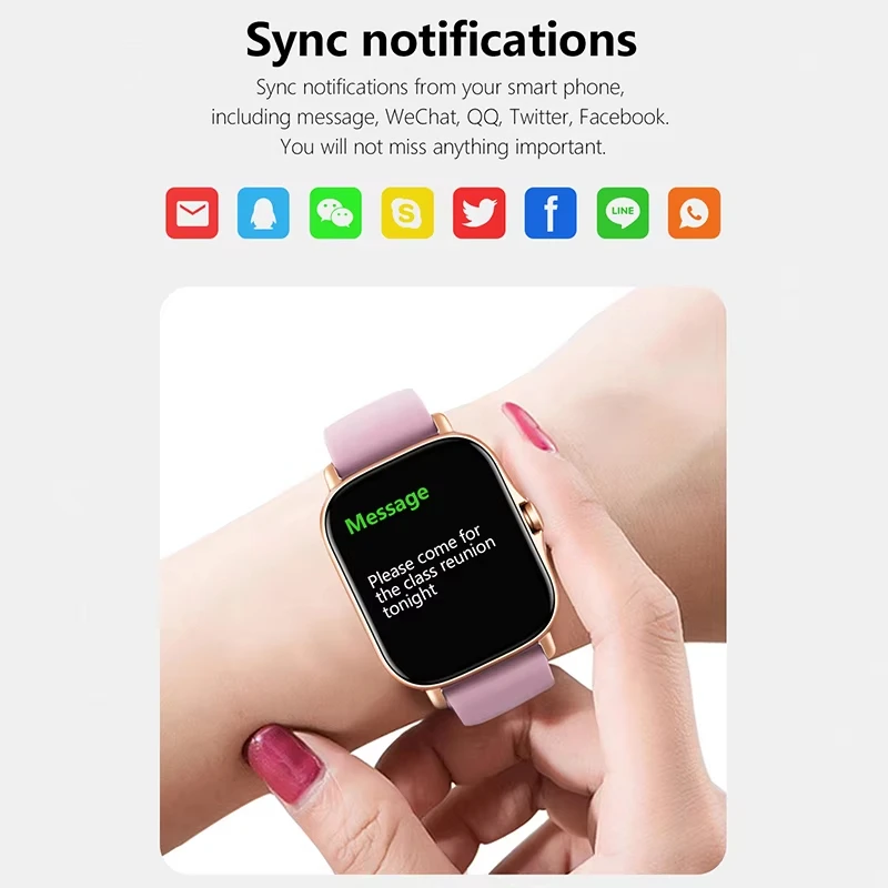 레노버 1.83 방수 스포츠 스마트워치 피트니스 트래커 - Smartwatch Health Watches For Men 리뷰 및 가격