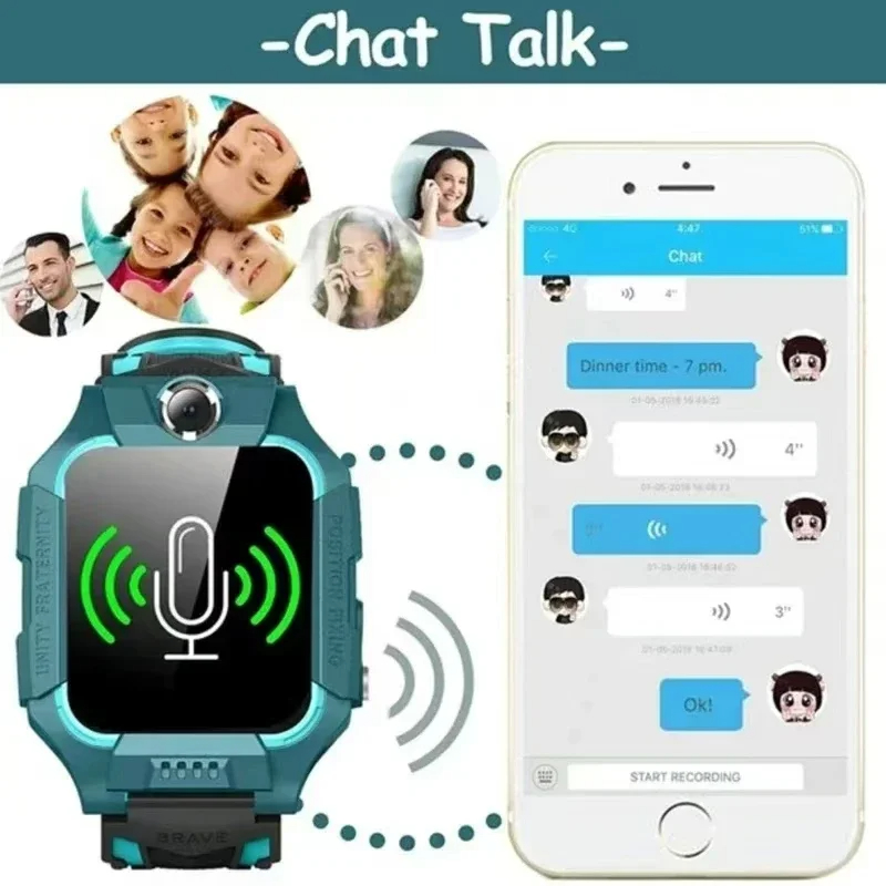 레노버 5G 키즈 스마트워치 남아 여아 선물용 GPS  - Smartwatch Watches Gift For Boys With Gps 리뷰 및 가격