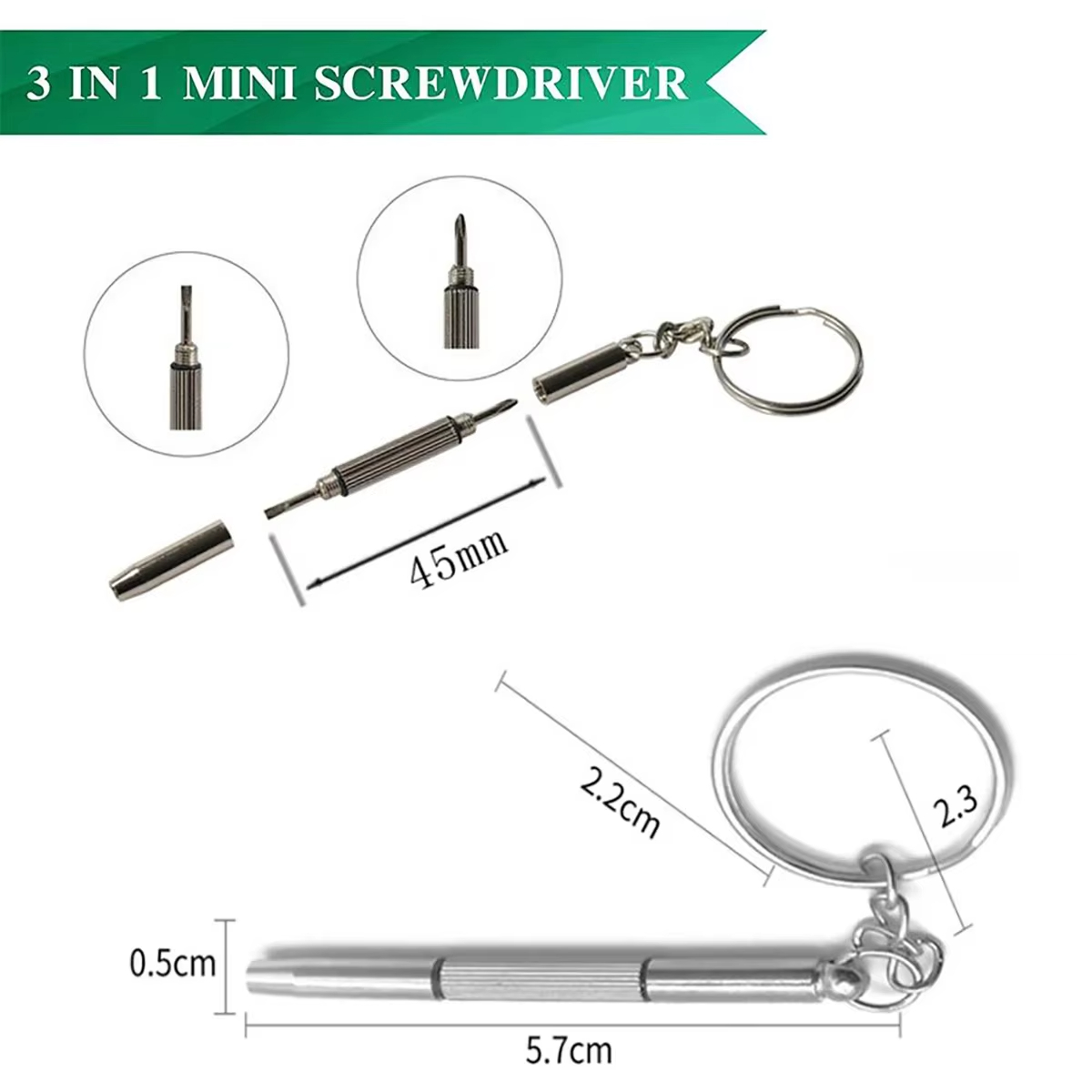 1~20개 미니 핸드 안경 스크루드라이버 3-in-1  - Watch Tool Repair Kit 리뷰 및 가격