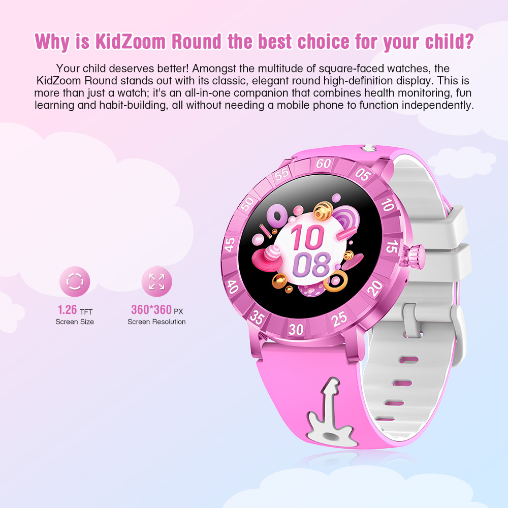 새로운 사이버러 DS08 키즈 스마트워치 음성 통화 독 - Smartwatch Watches For Girls Kids 리뷰 및 가격