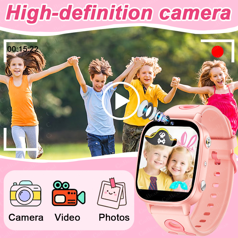 어린이 스마트워치 카메라 비디오 플레이어 26 퍼즐 게 - Smartwatch Watches For Girls Kids 리뷰 및 가격