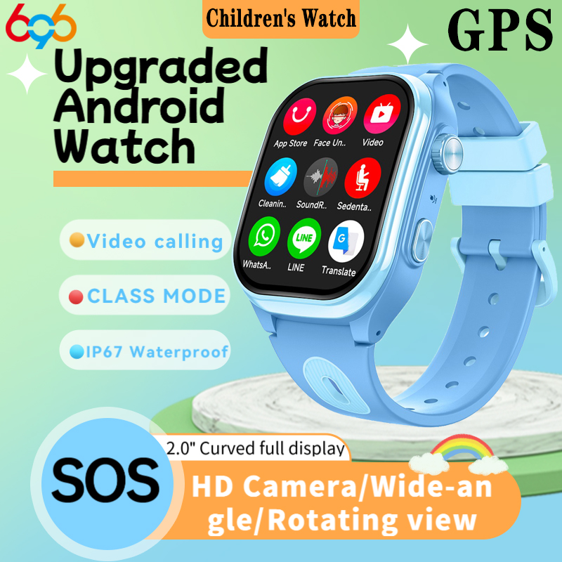 어린이 4G 스마트폰 시계 2+16G 앱 다운로드 GP - Smartwatch Watches For Girls Kids 리뷰 및 가격