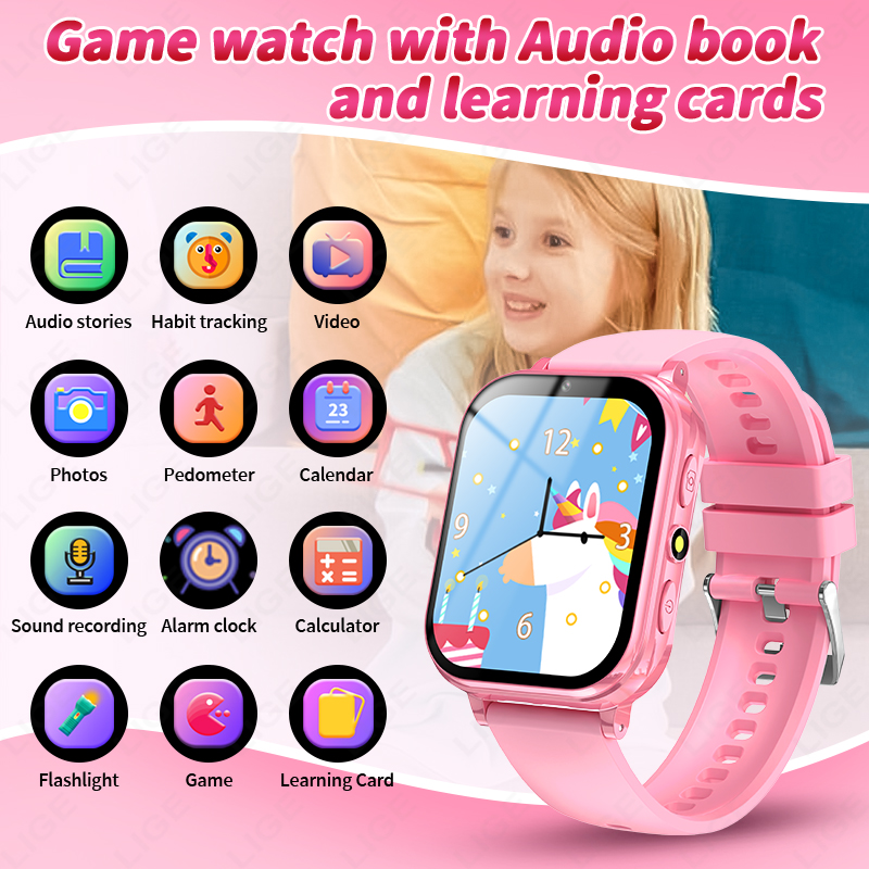 LIGE 어린이 스마트 시계 소녀 소년 스마트 시계 어 - Smartwatch Watches For Girls Kids 리뷰 및 가격