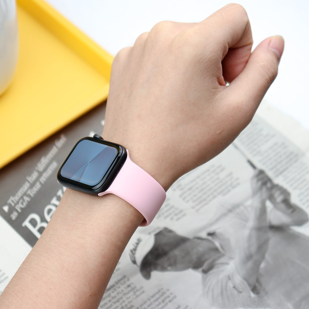 Apple Watch 밴드 용 실리콘 스트랩 45mm  - Smartwatch Apple Watches For Men 리뷰 및 가격