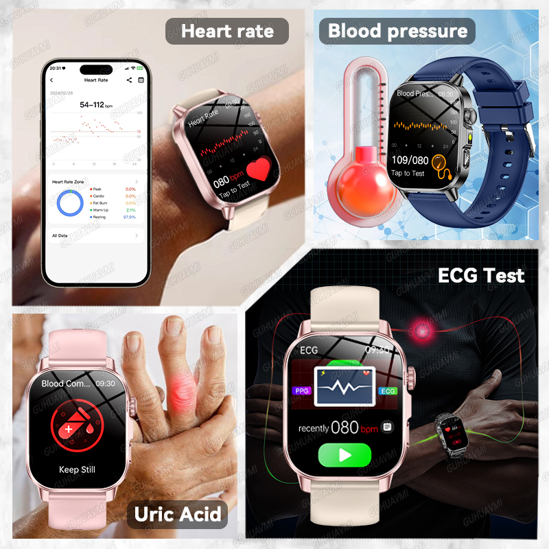 2026년 신형 건강 스마트워치, 정밀 측정 ECG+P - Smartwatch Health Watches For Men 리뷰 및 가격