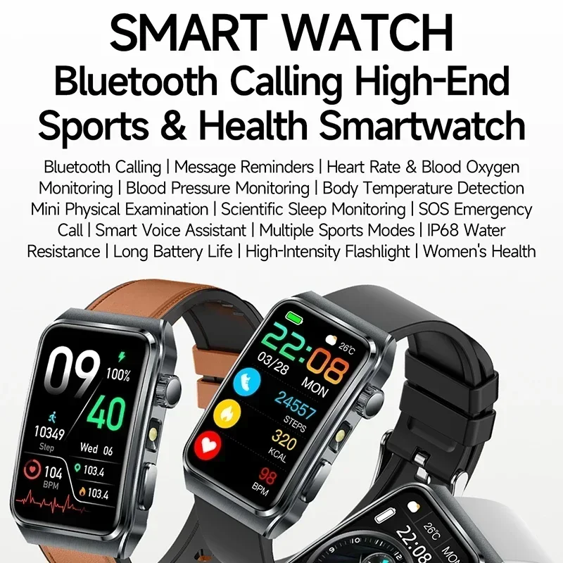 2026년 신형 ECG+PPG 건강 분석 스마트워치 체 - Smartwatch Health Watches For Men 리뷰 및 가격