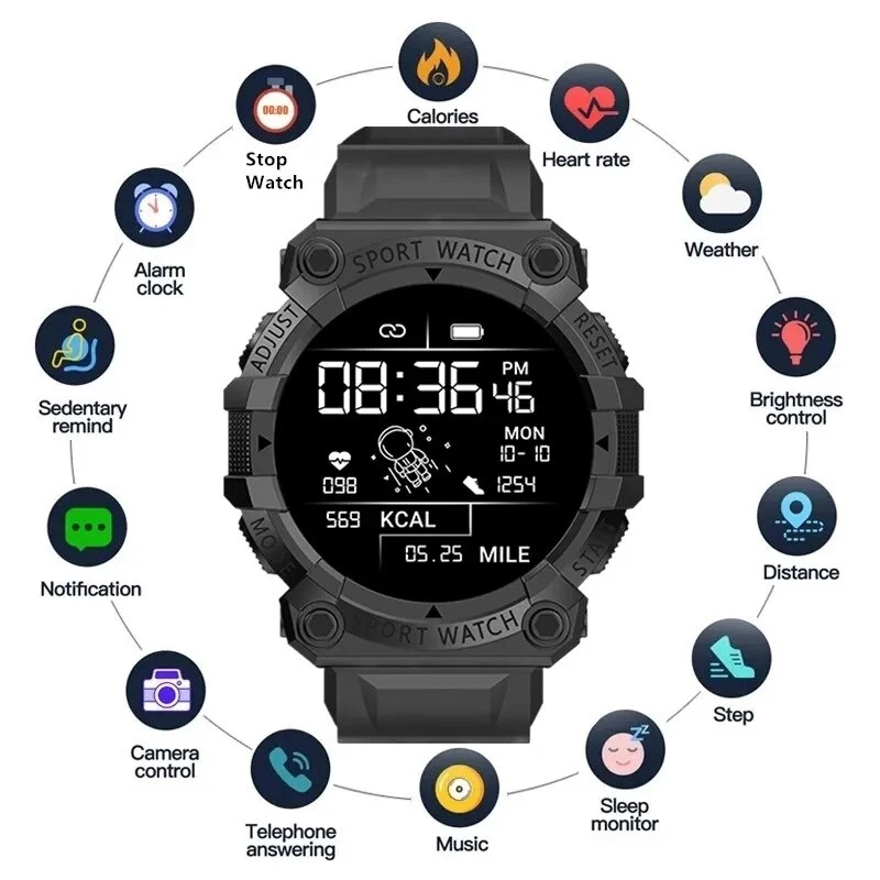 2025 새로운 Smartwatch 건강 심박수 블루투 - Watch Smart Y56 리뷰 및 가격